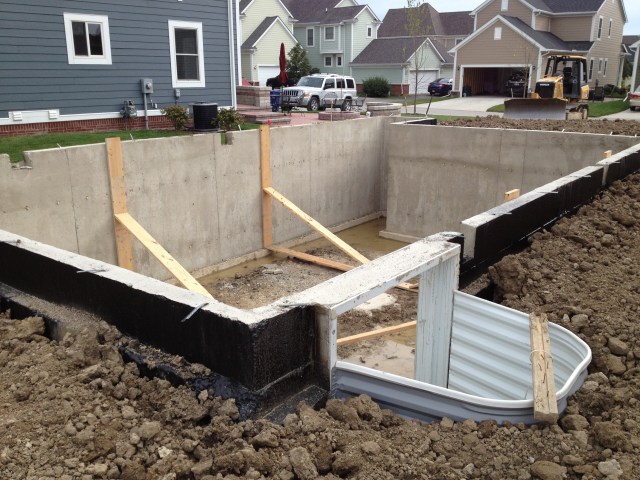 Foundation and egress window
